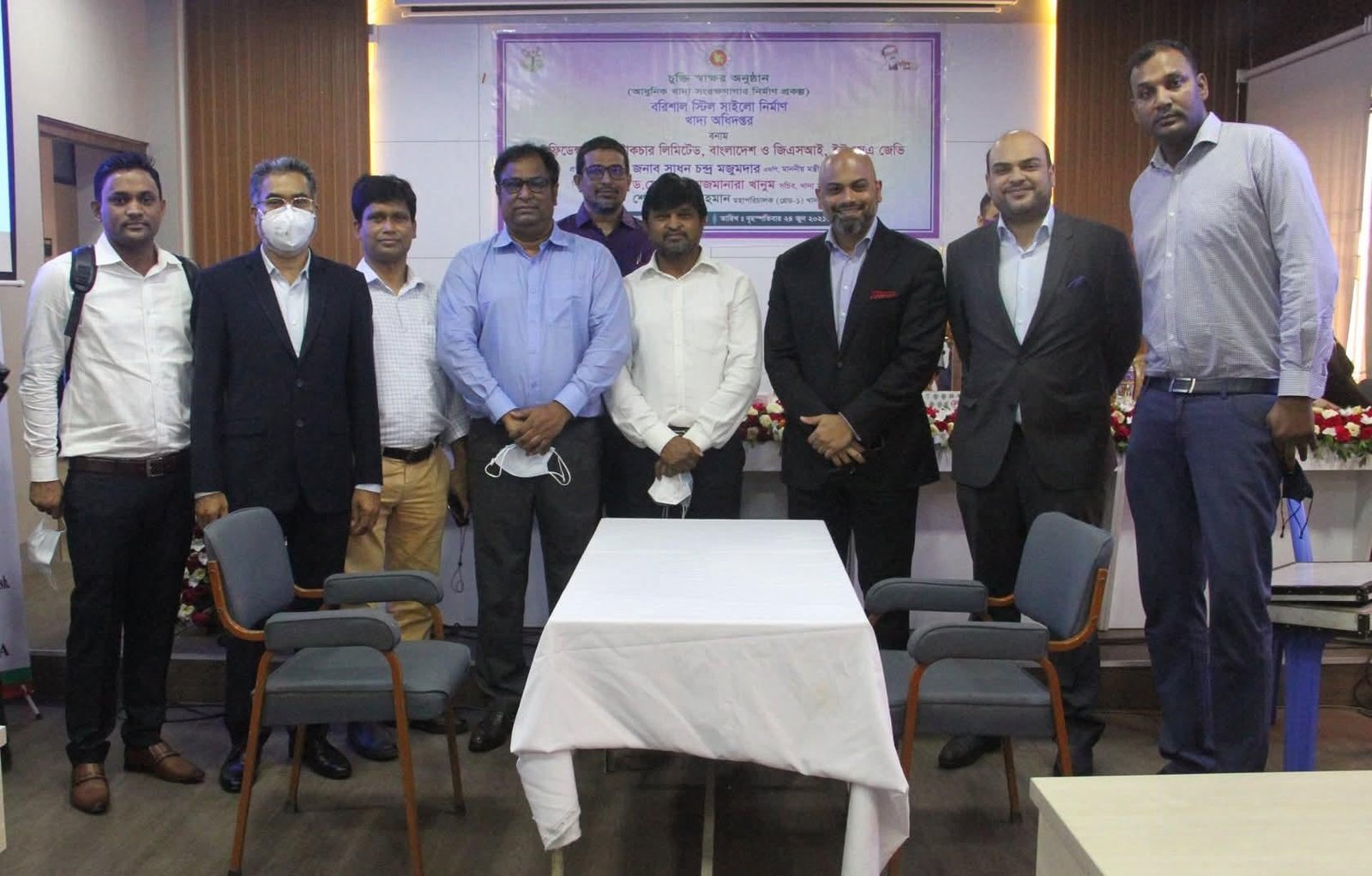 Modern Silo Project Signing Ceremony